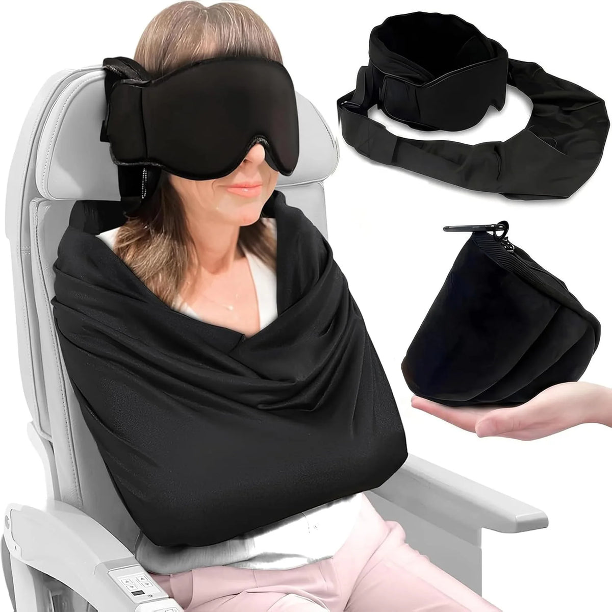 VEYRRA 3-in-1 Travel Sleep Set