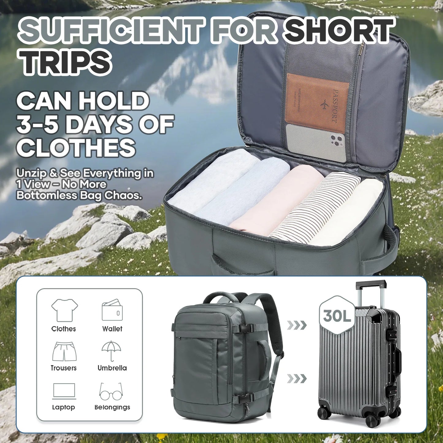 AirLite™ Travel Backpack