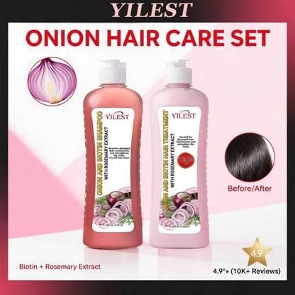 Onion Biotin and Rosemary Shampoo Set