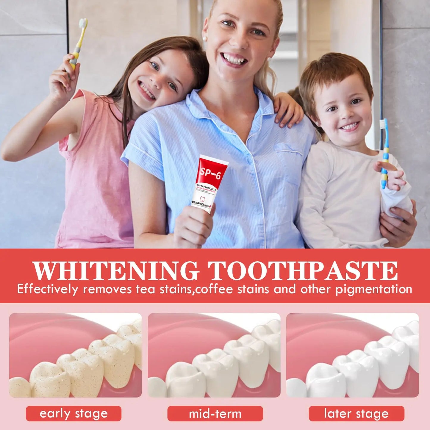 SP6 Probiotics Whitening Toothpaste