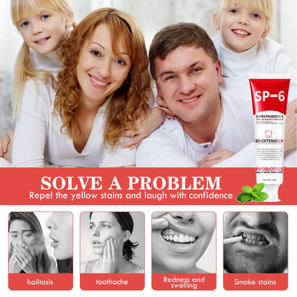 SP6 Probiotics Whitening Toothpaste