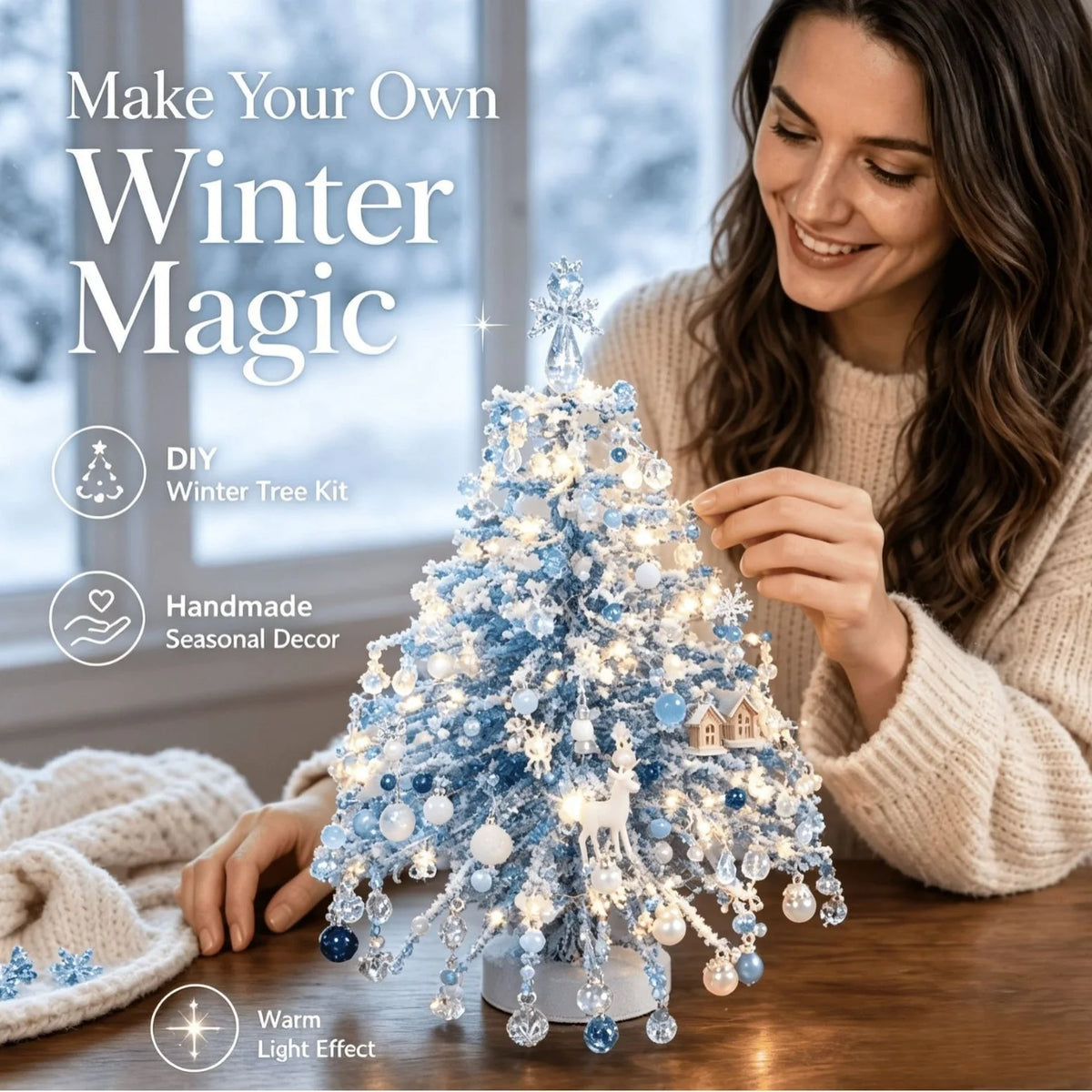 TwinkleTree™ – DIY Light-Up Christmas Tree Kit