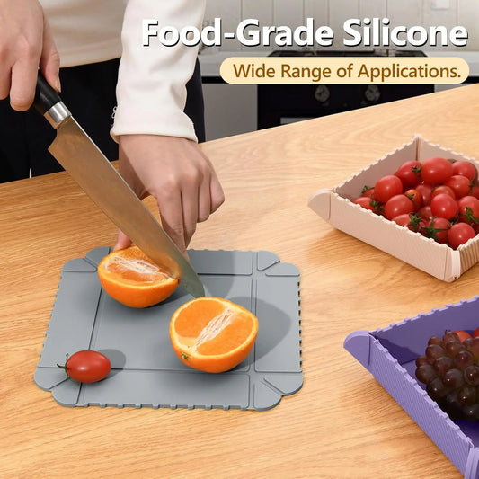 HeatNest™ – Foldable Silicone Trivet